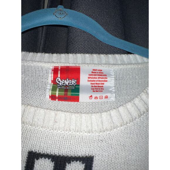 Ugly Christmas Sweater Xmas Size Large Spencer’s - Picture 2 of 3